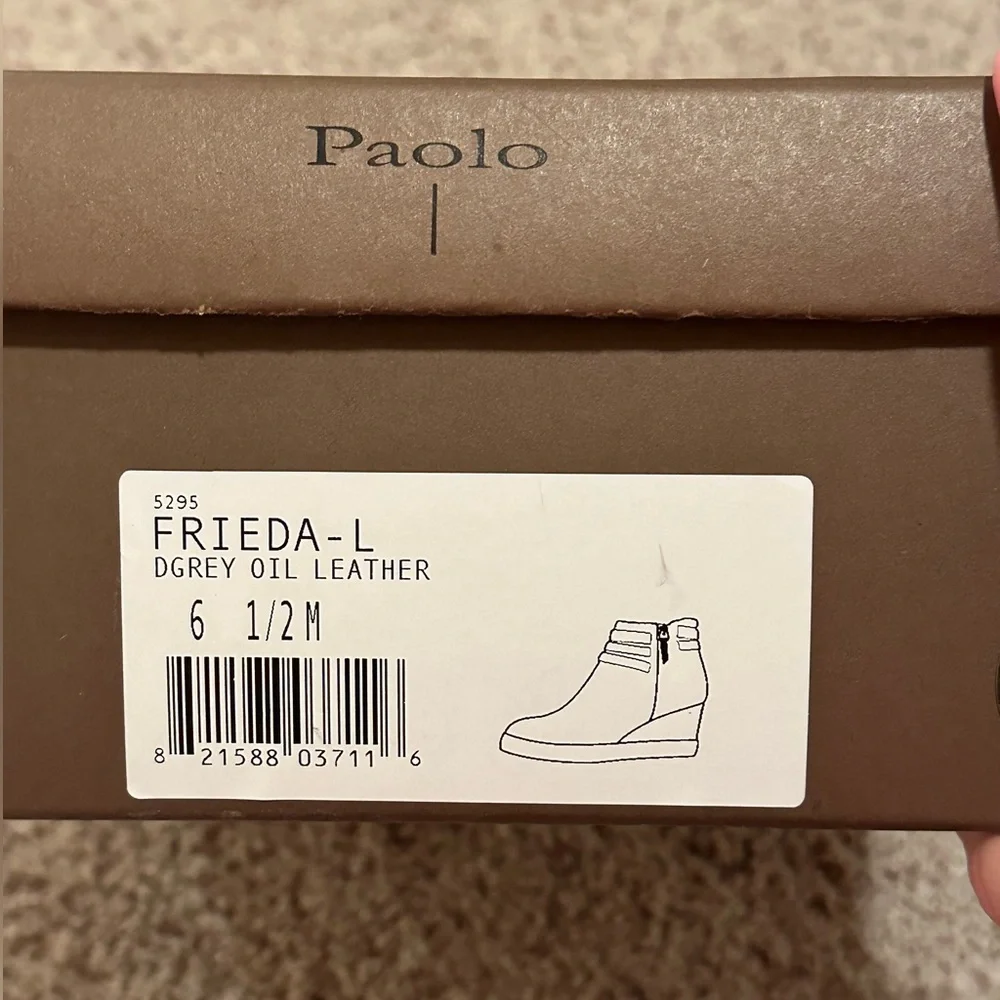 Linea Paolo Frieda - L zip up wedges with sneaker bottom - Picture 7 of 8